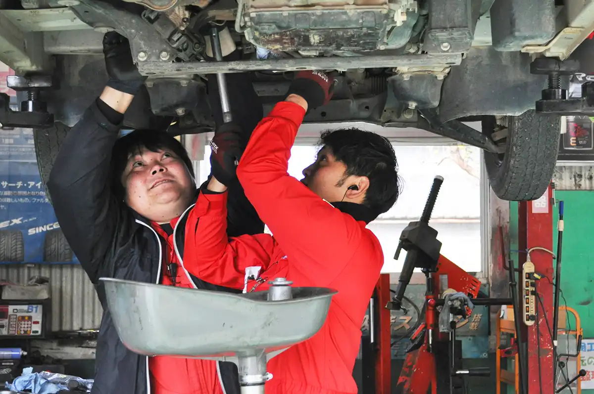 愛車の車検なら、コバック菊池店へお任せ下さい。